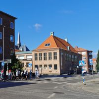Det gamla biblioteket i Halmstad